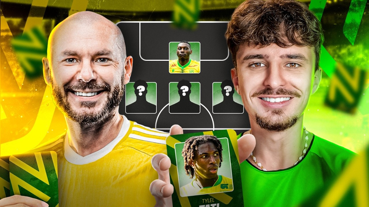 😭 LA DRAFT FC NANTES vs BRUCE GRANNEC !!! (les &eacute;motions)