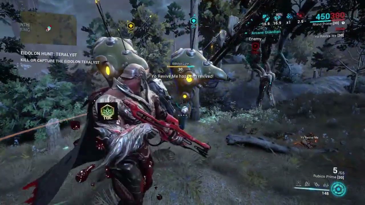 Warframe Tutorial: How to capture a eidolon new player guide
