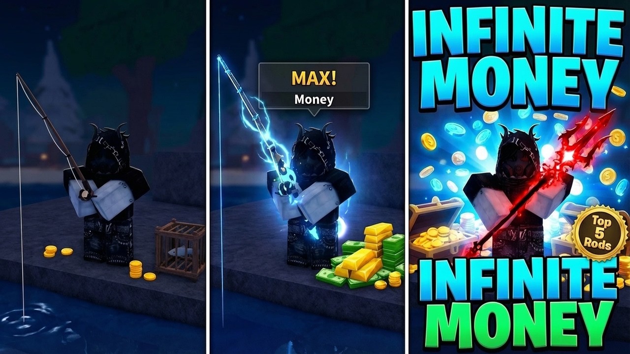 Top 5 BEST Rods for Making INFINITE Money in Fisch!