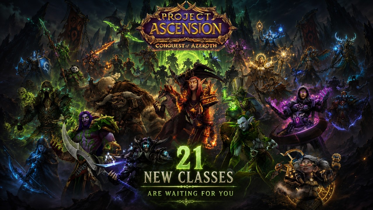 Первые впечатления от сервера Conquest of Azeroth &mdash; лучше, чем WoW Classic?