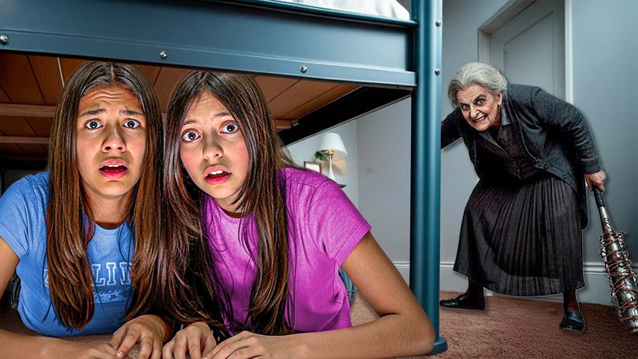 ¡¡SOBREVIVIENDO a LA ABUELA MALVADA!! *GRANNY en la vida real*