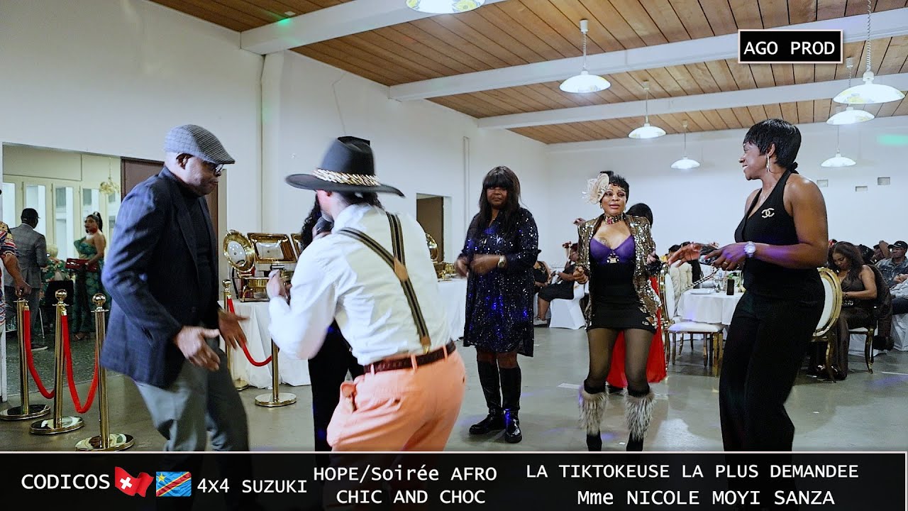 Flash : HOPE Présente / Soirée  AFRO / CHIC AND CHOC