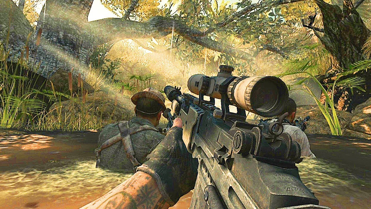Stealth Mission In Africa Jungle - Call of Duty Modern Warfare 3 PC Gameplay 1080P 60FPS