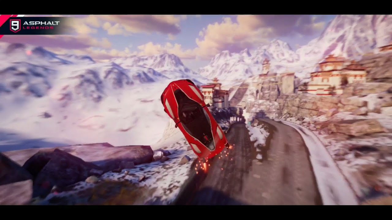 Asphalt 9 Stunts #6 ft. Hunter z1 Stunter