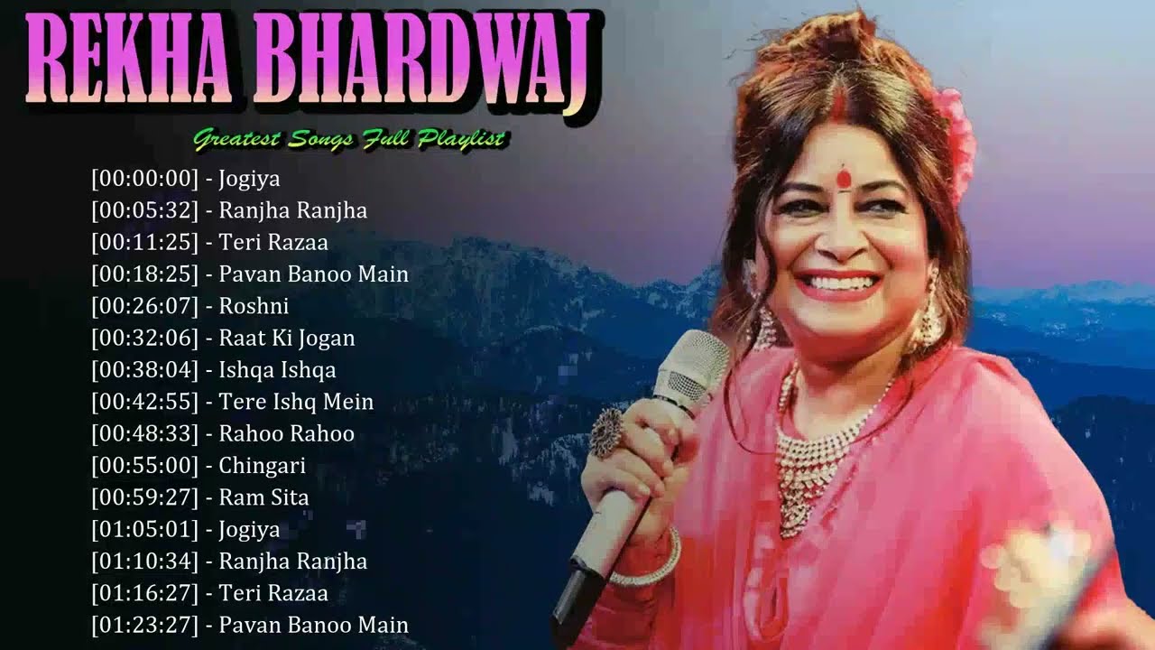 🎵🌘 Rekha Bhardwaj - Emotional vocal artistry shining through poetic romantic tracks 🎶💎