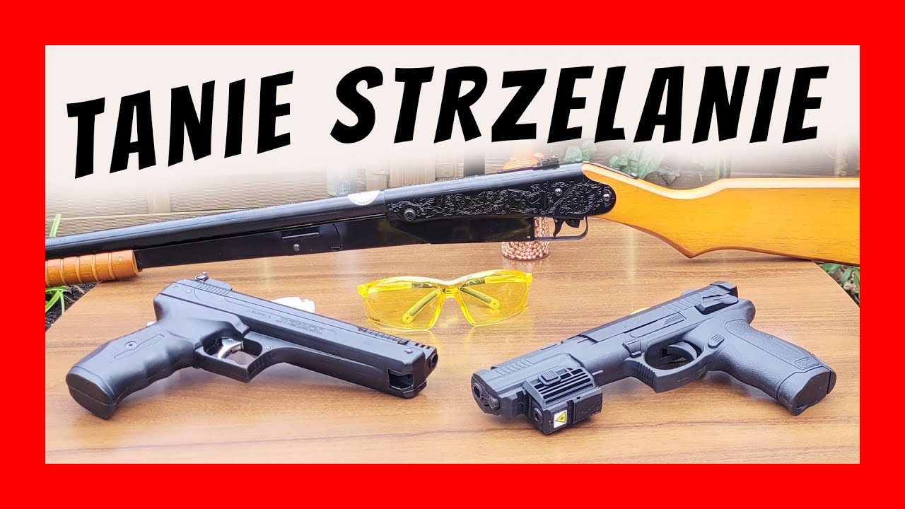 Wiatrówki z magazynkiem - 100 strzałów za 1zł NAJTANIEJ !!!