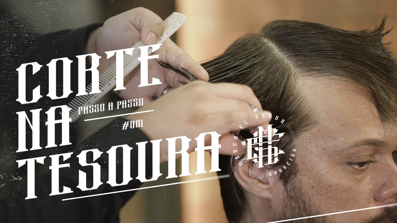 CORTE NA TESOURA - PASSO A PASSO