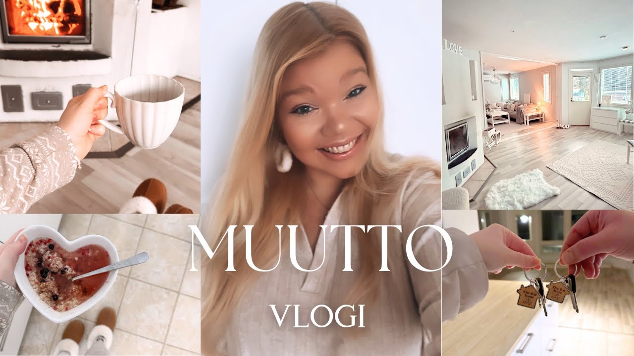 MUUTTO VLOGI osa 6 | Muutetaan 60m2 kerrostalosta 333m2 omakotitaloon ! 💗✨☁️