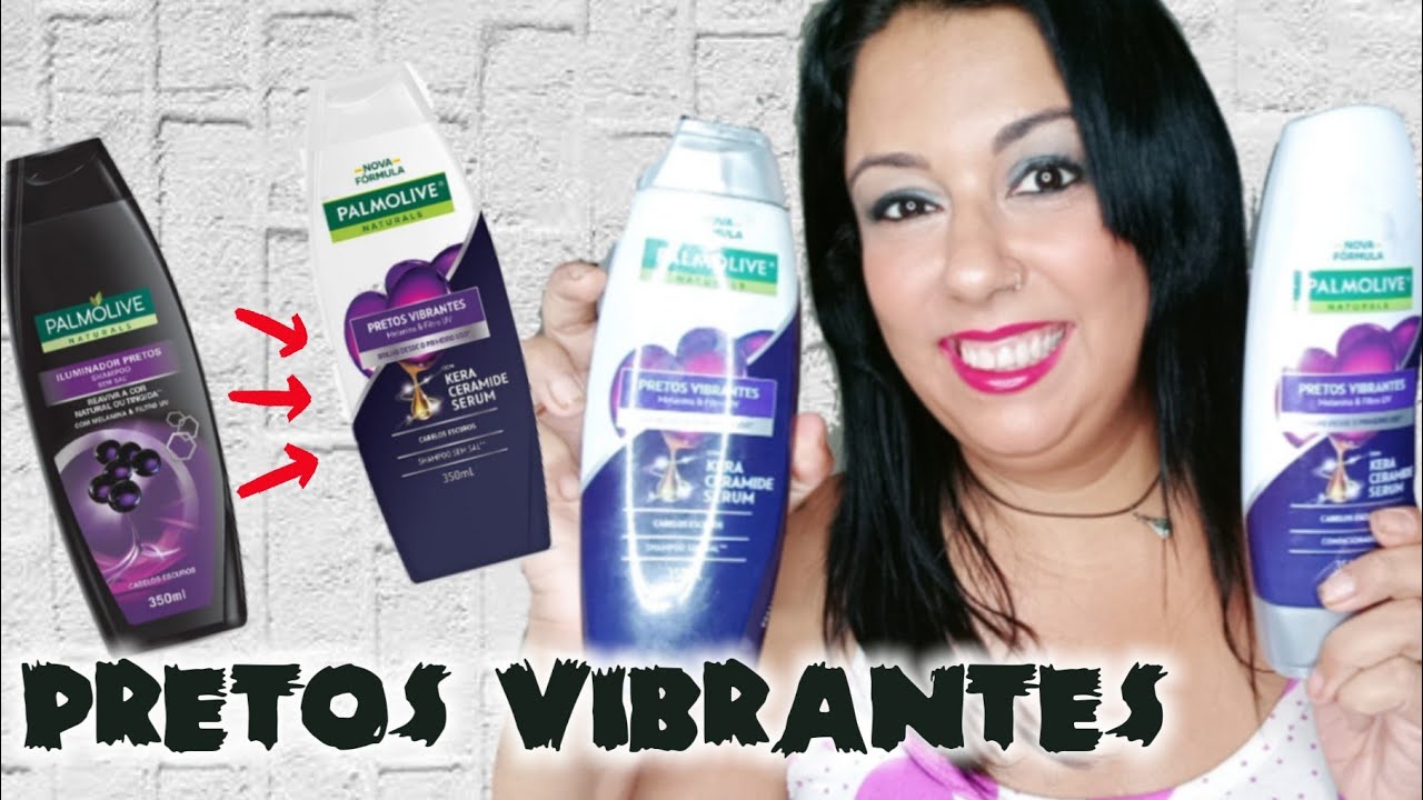TESTEI PALMOLIVE PRETOS VIBRANTES
