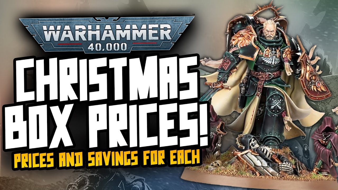 NEW 40K CHRISTMAS BOXSET PRICES!