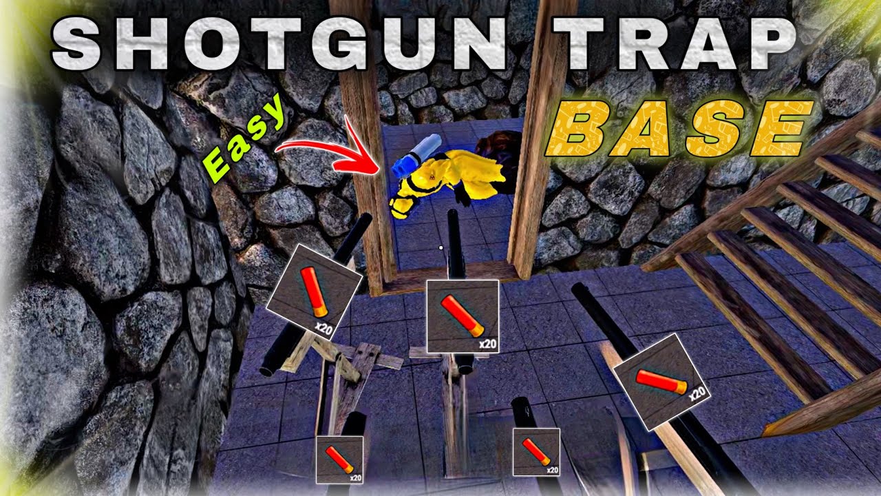 SHOTGUN TRAP BASE | Oxide Survival Island #oxide #оксайд #oxidesurvivalisland