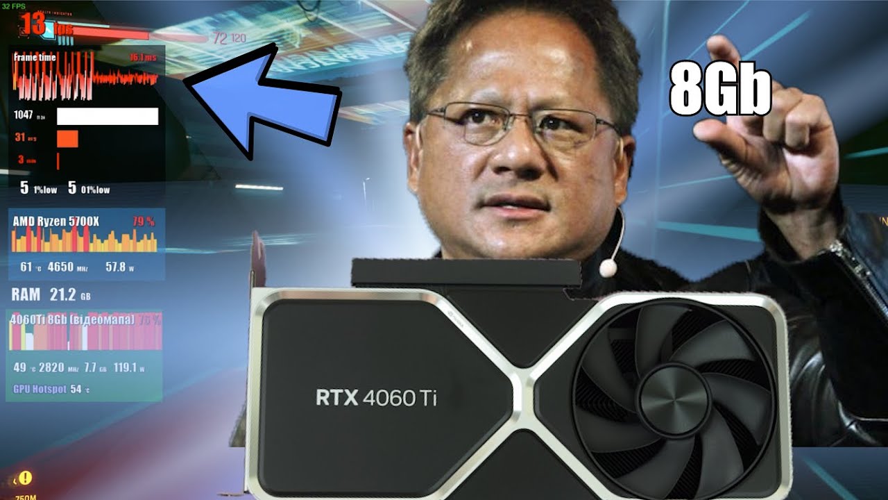 Змушую RTX 4060Ti безбожно 
