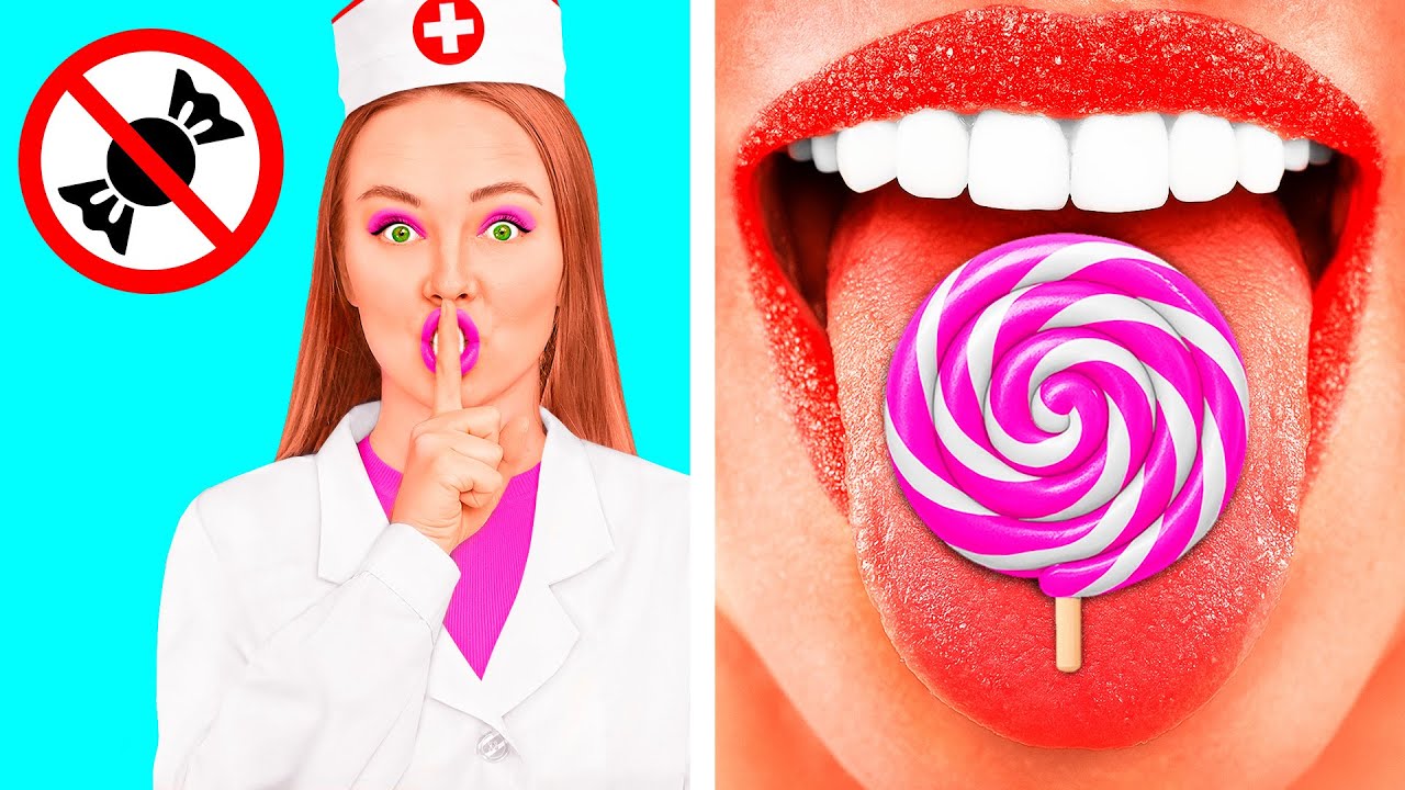 Как Пронести Еду в Больницу | Смешные Ситуации с Едой от Fun Challenge