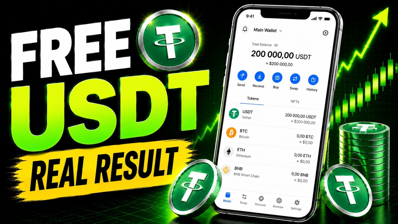 Бесплатные USDT 💰 Реальный ТЕСТ этого ИИ криптобота (2026)