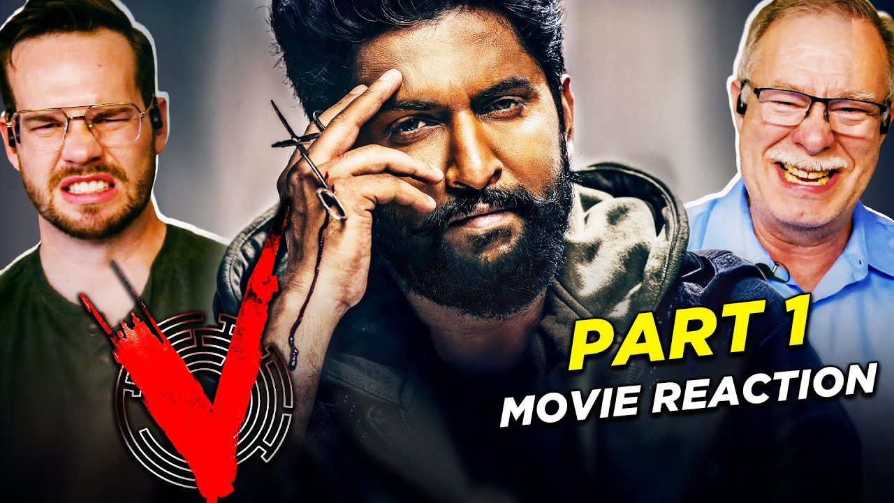 V Movie Reaction 1/3 | Nani | Sudheer Babu | Nivetha Thomas #telugu #movie #reaction