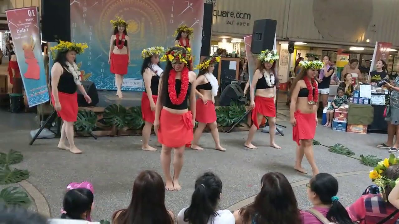 2019.07.20【舞蹈表演】【大溪地舞】Grace Laughlin clip TIARE TAHITI（圓山花博Maji）