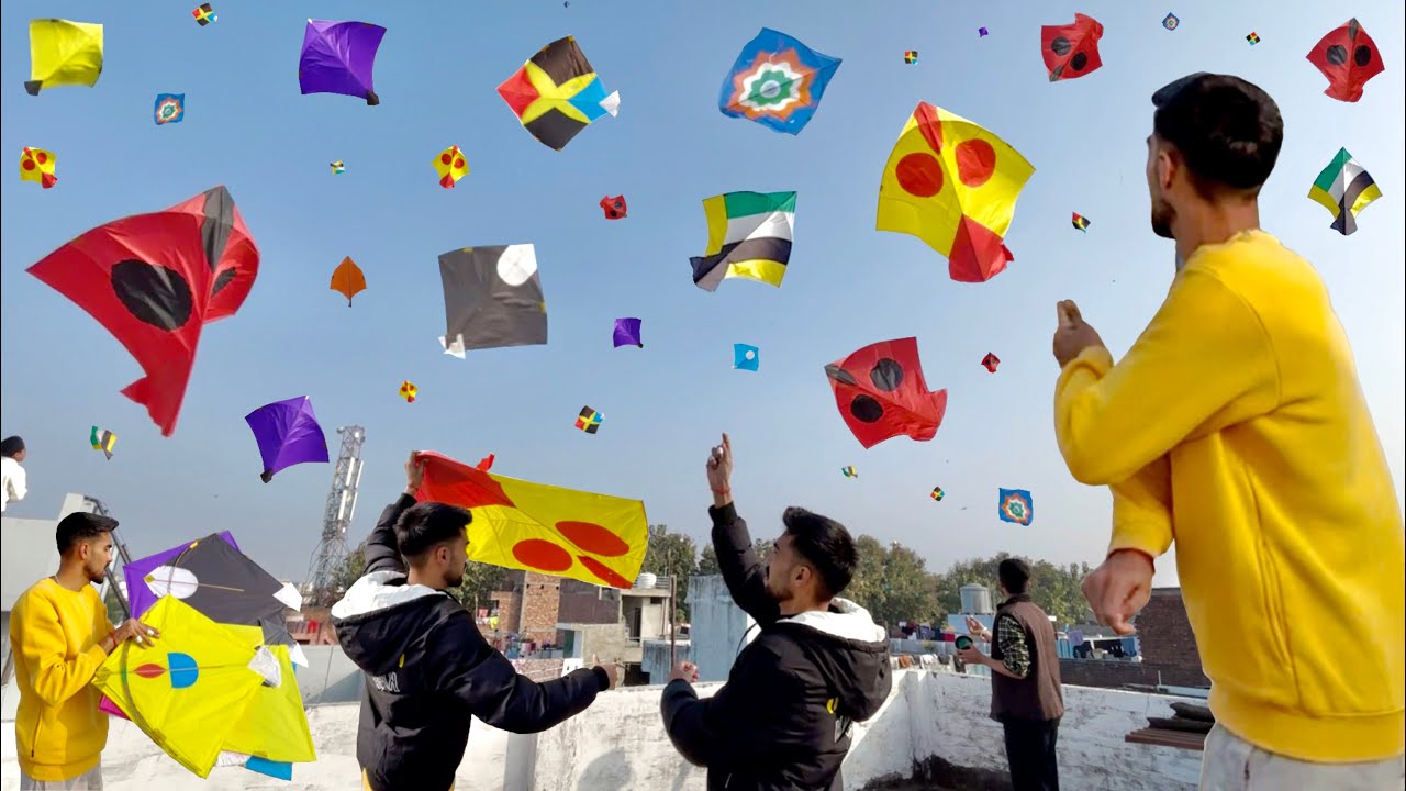 Kite fighting 2026 | patang ki video | kite flying | yogesh 01