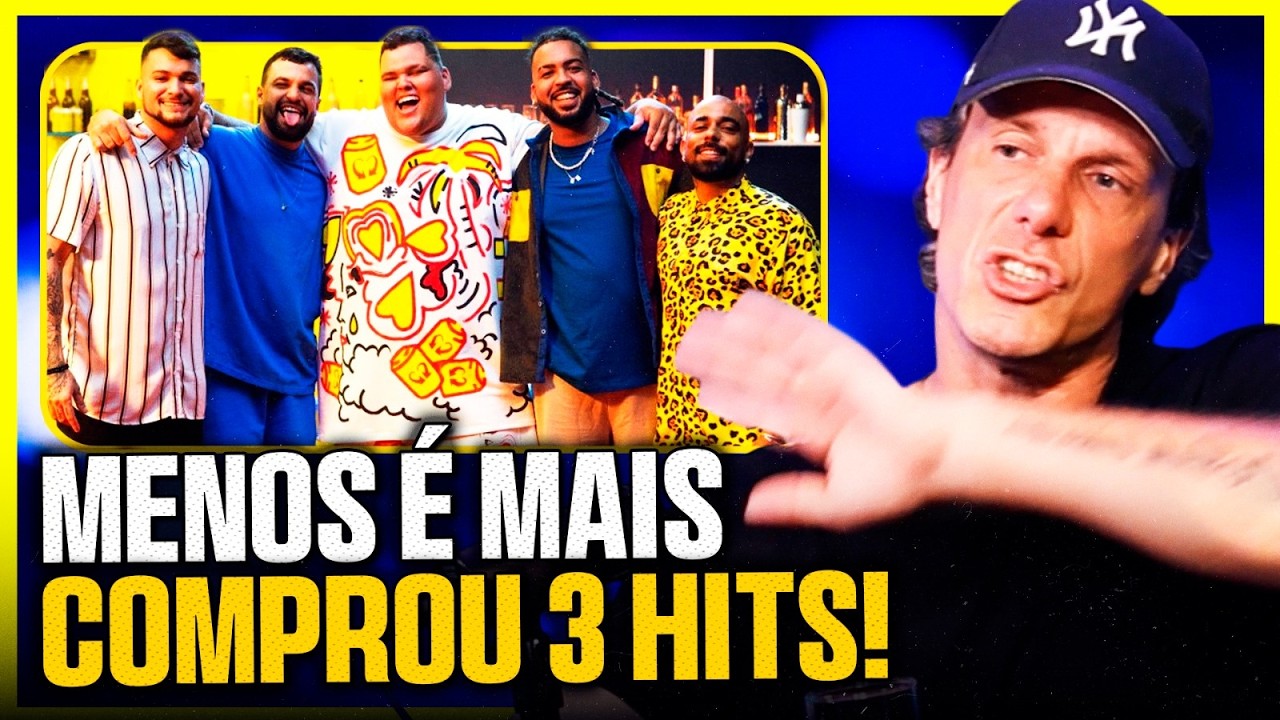 ESTRAT&Eacute;GIA fez MENOS &Eacute; MAIS comprar 3 HITS desse COMPOSITOR!