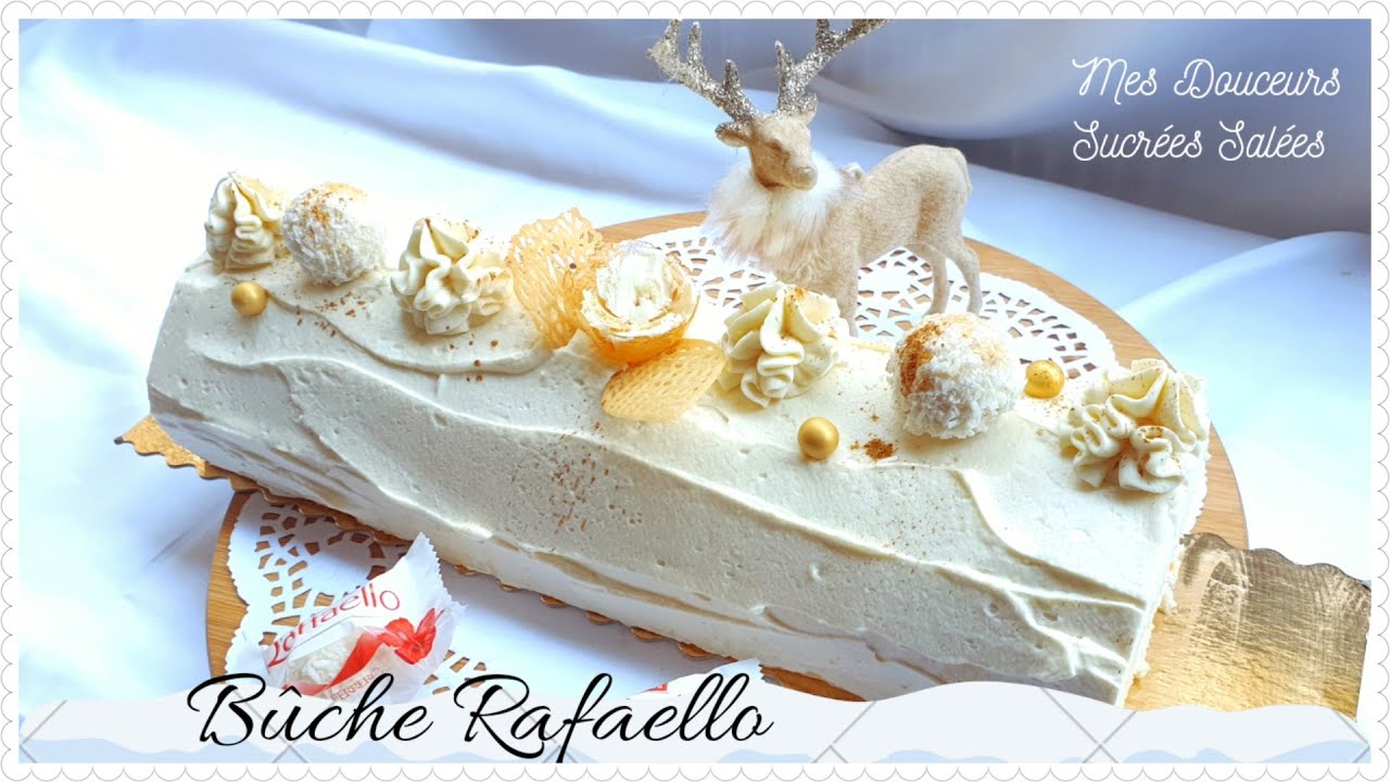 Bûche roulée Raffaello