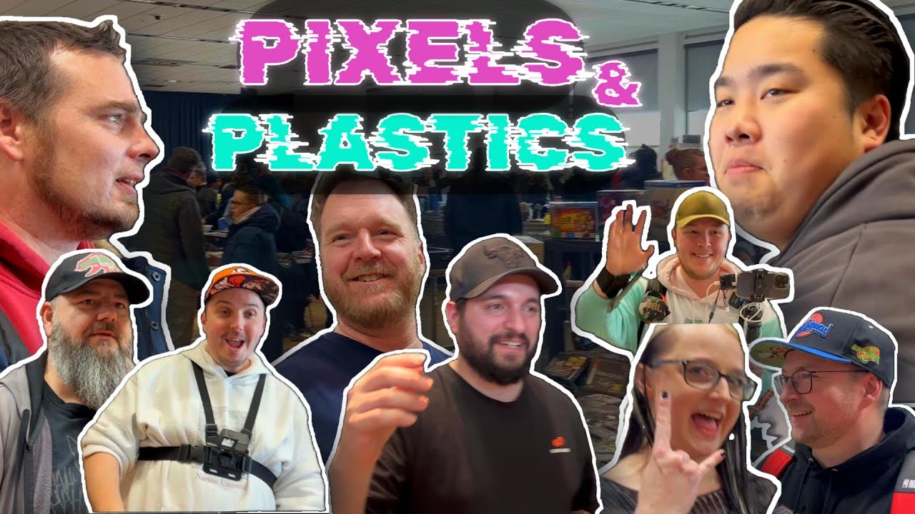 LIVE Pixels & Plastics Retrobörse Lemgo 2025 - Nintendo Pokemon Playstation Nostalgie Flohmarkt