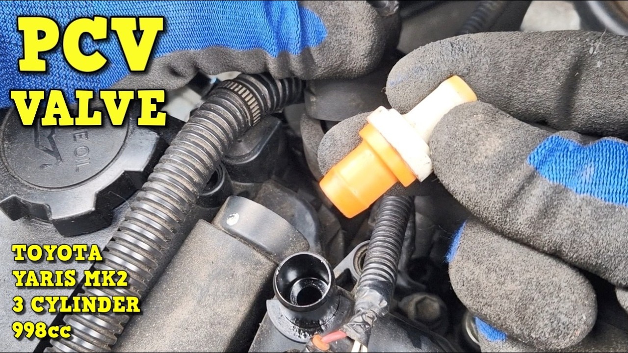 PCV Valve Cleaning & Replacement - Toyota Yaris