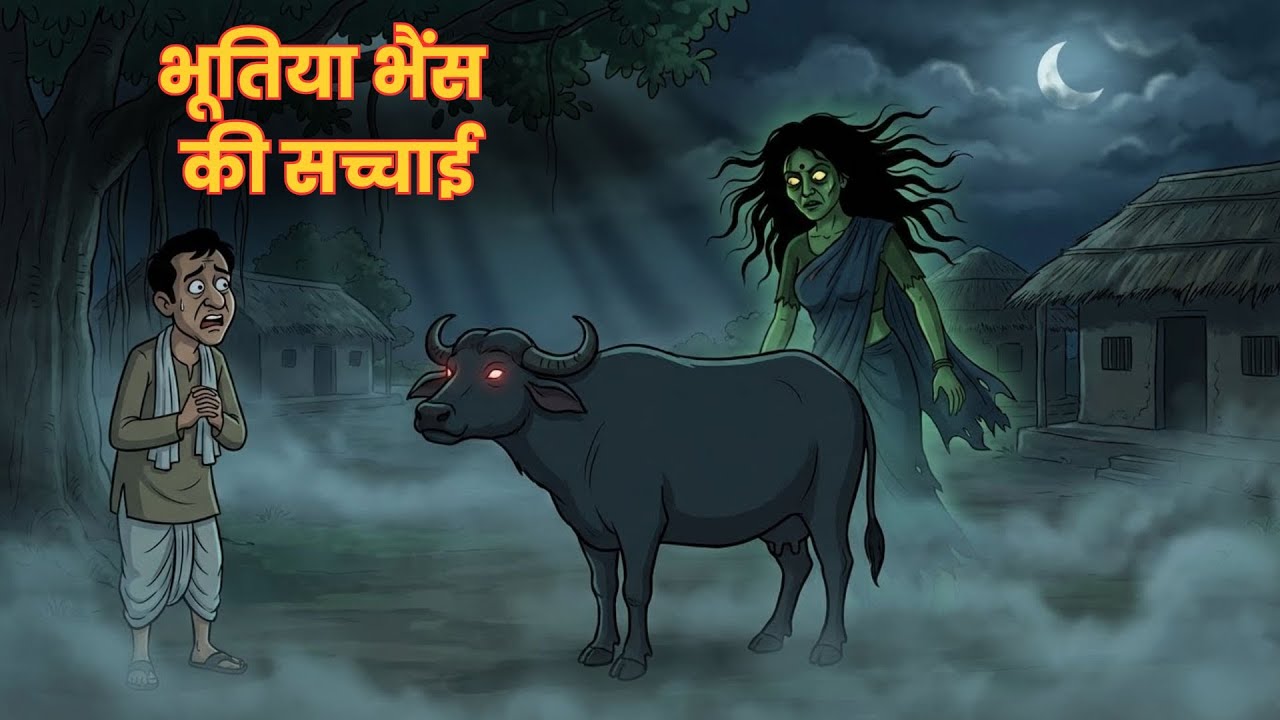 भूतिया भैंस की सच्चाई | Hindi Story | Horror Kahani | सच्ची डरावनी कहानी