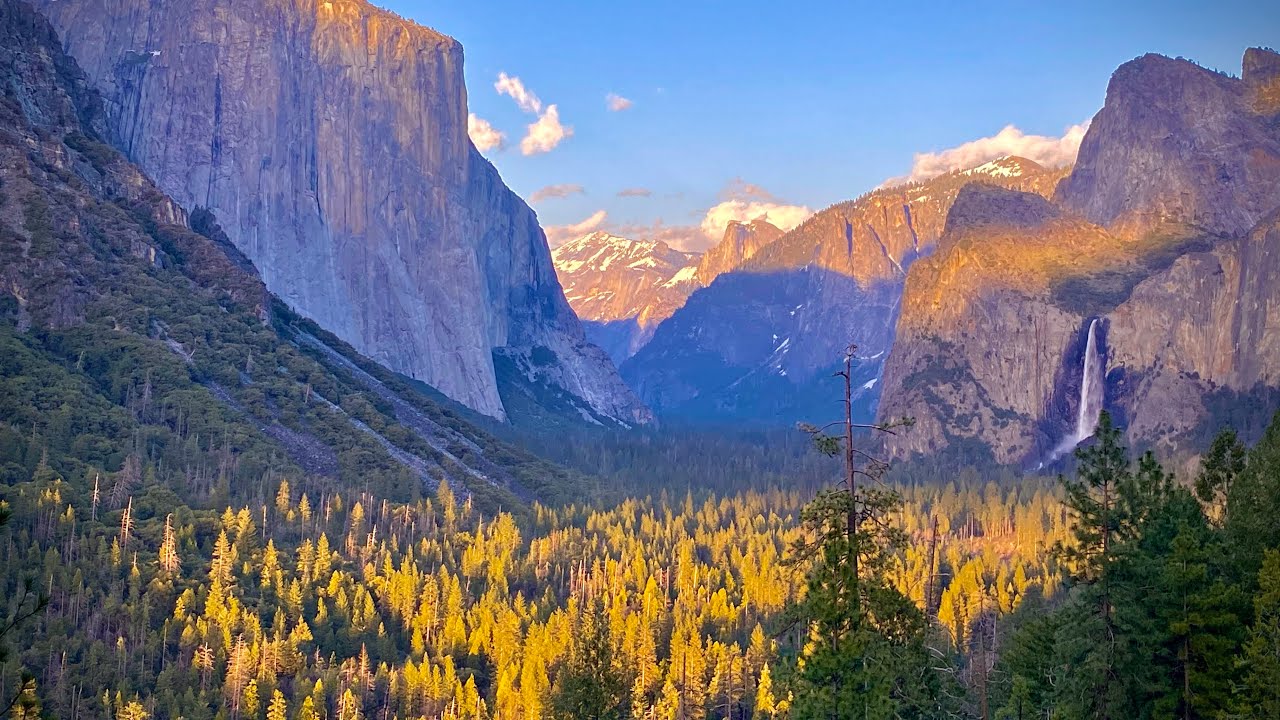 TUNNEL VIEW AT YOSEMITE NATIONAL PARK | TIME LAPSE
