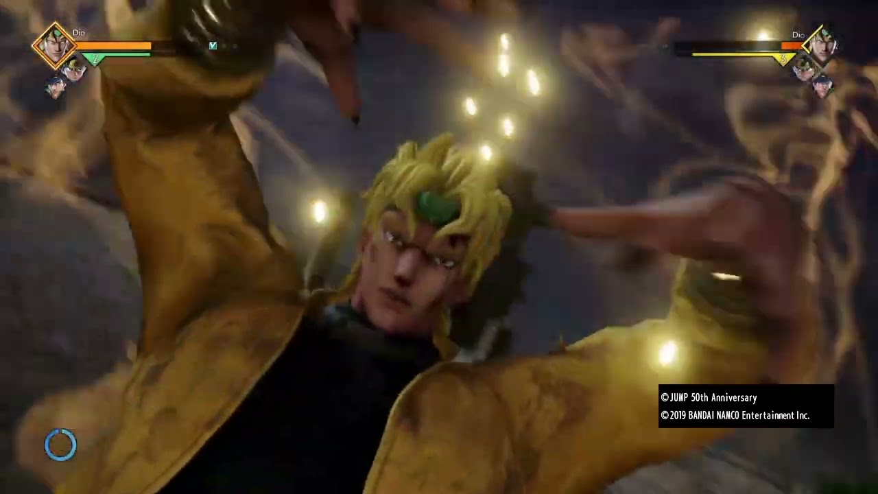 Jotaro, Dio and Dai vs Themselves