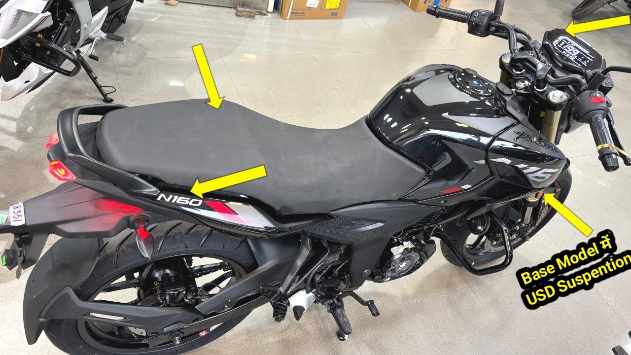 Lo Agayi 😱All New Bajaj Pulsar N160 Single Seat USD fork Details Review| On Road Price New Update
