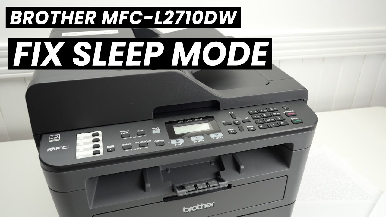 Как исправить спящий режим на Brother MFC-L2710DW