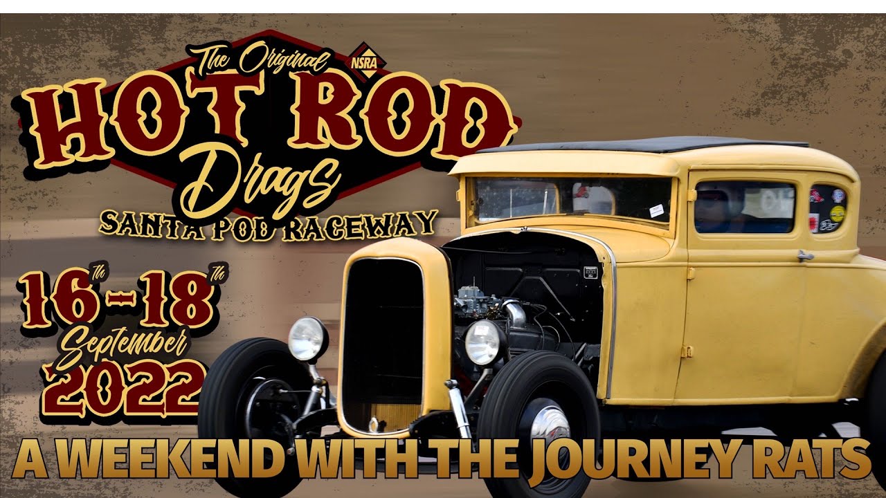 HOT ROD DRAGS 2022 SANTA POD WILLYS COUPE