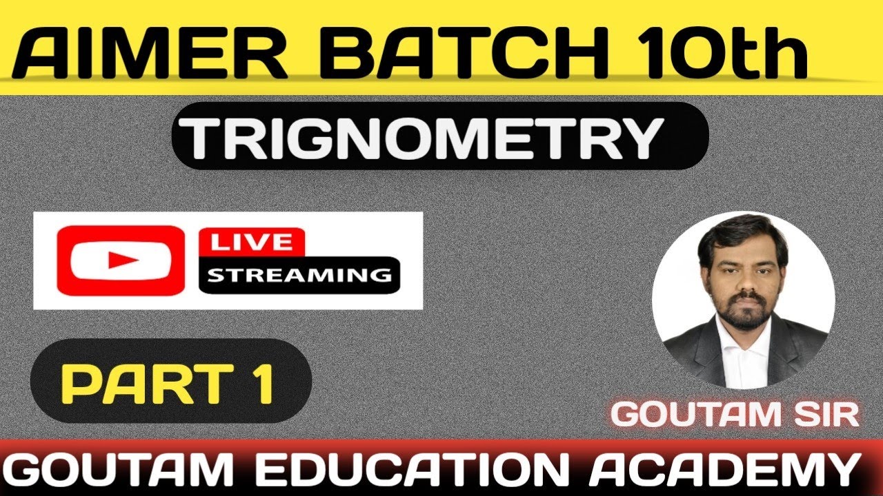AIMERS BATCH ITRIGNOMETRY