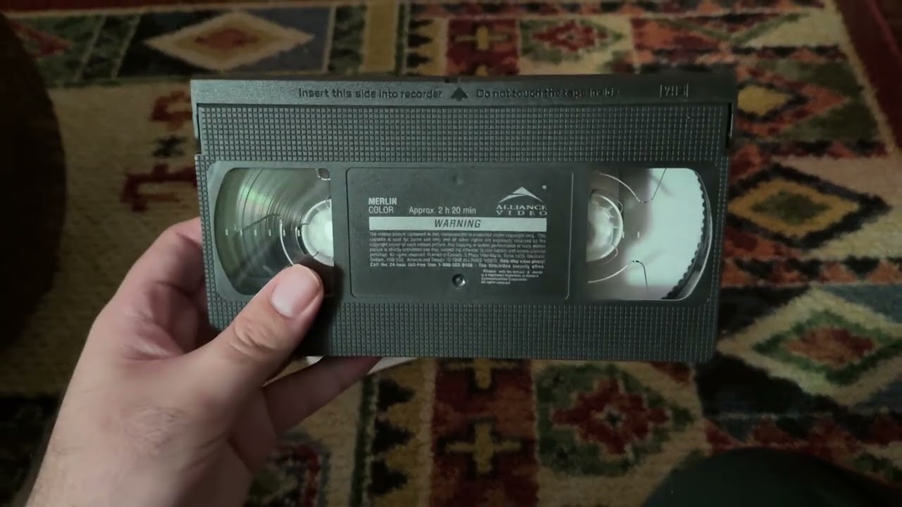 Merlin 1998 VHS