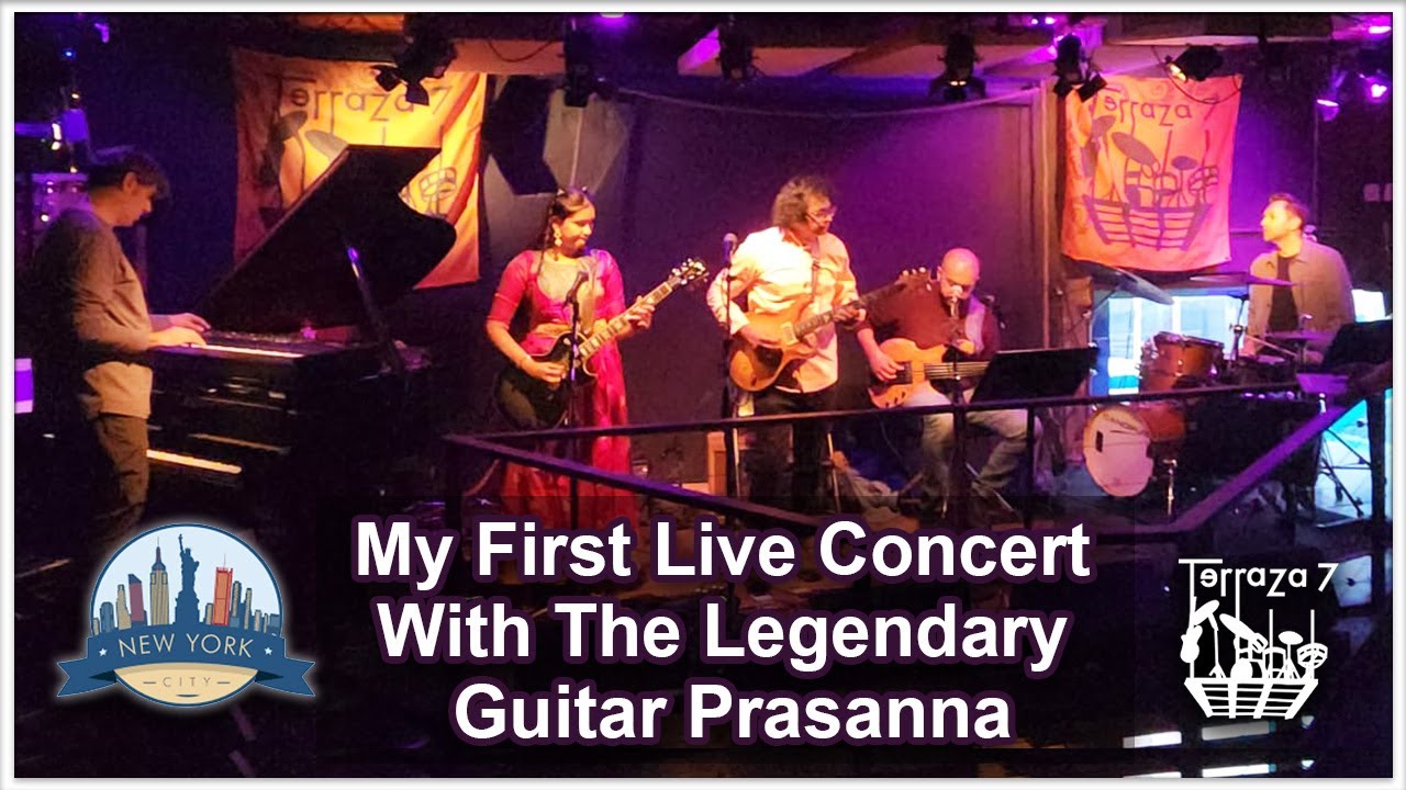 My First Live Carnatic Concert With The Legendary Guitar Prasanna