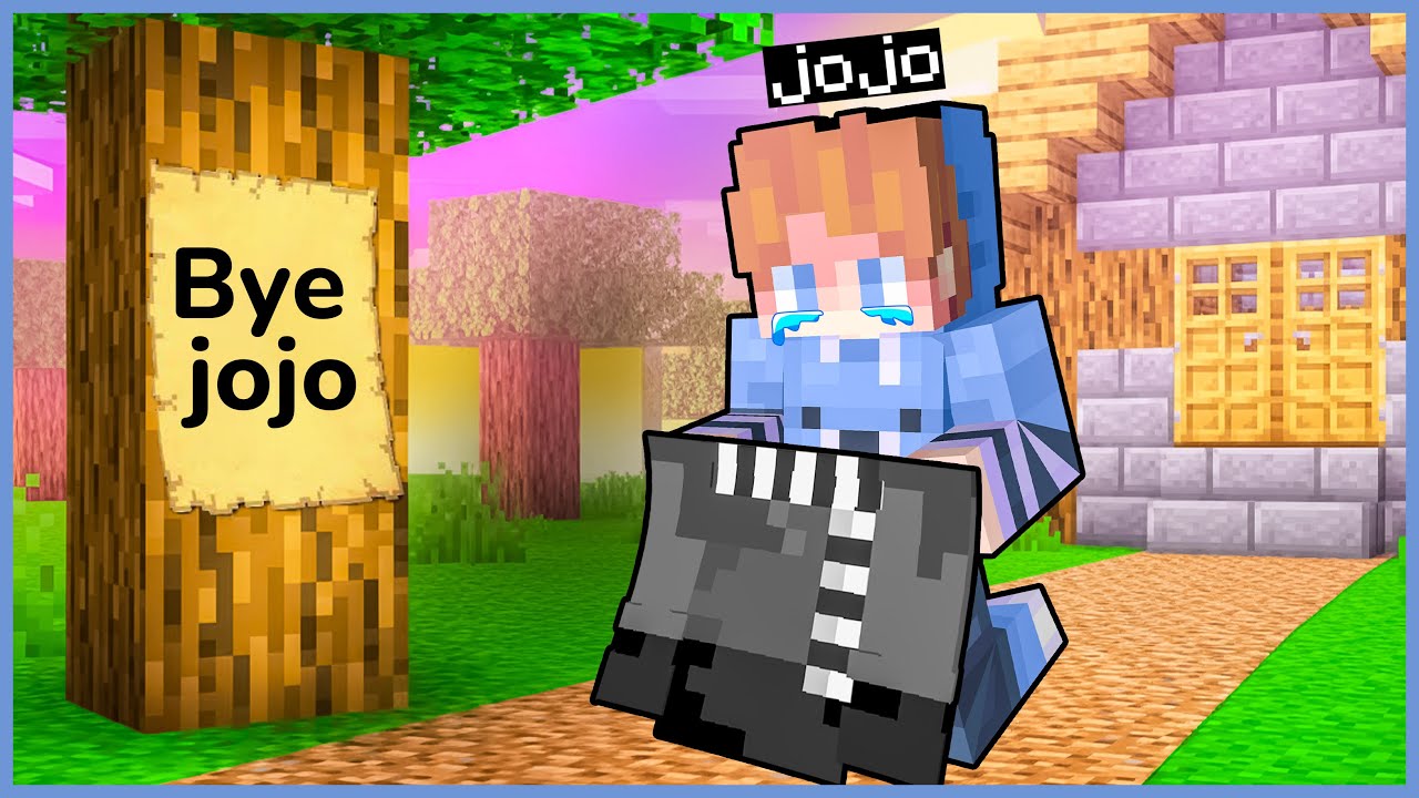 JOJO & FRANZ SEDIH SENDIRIAN DI TINGGAL SEMUA ORANG DI DUNIA MINECRAFT