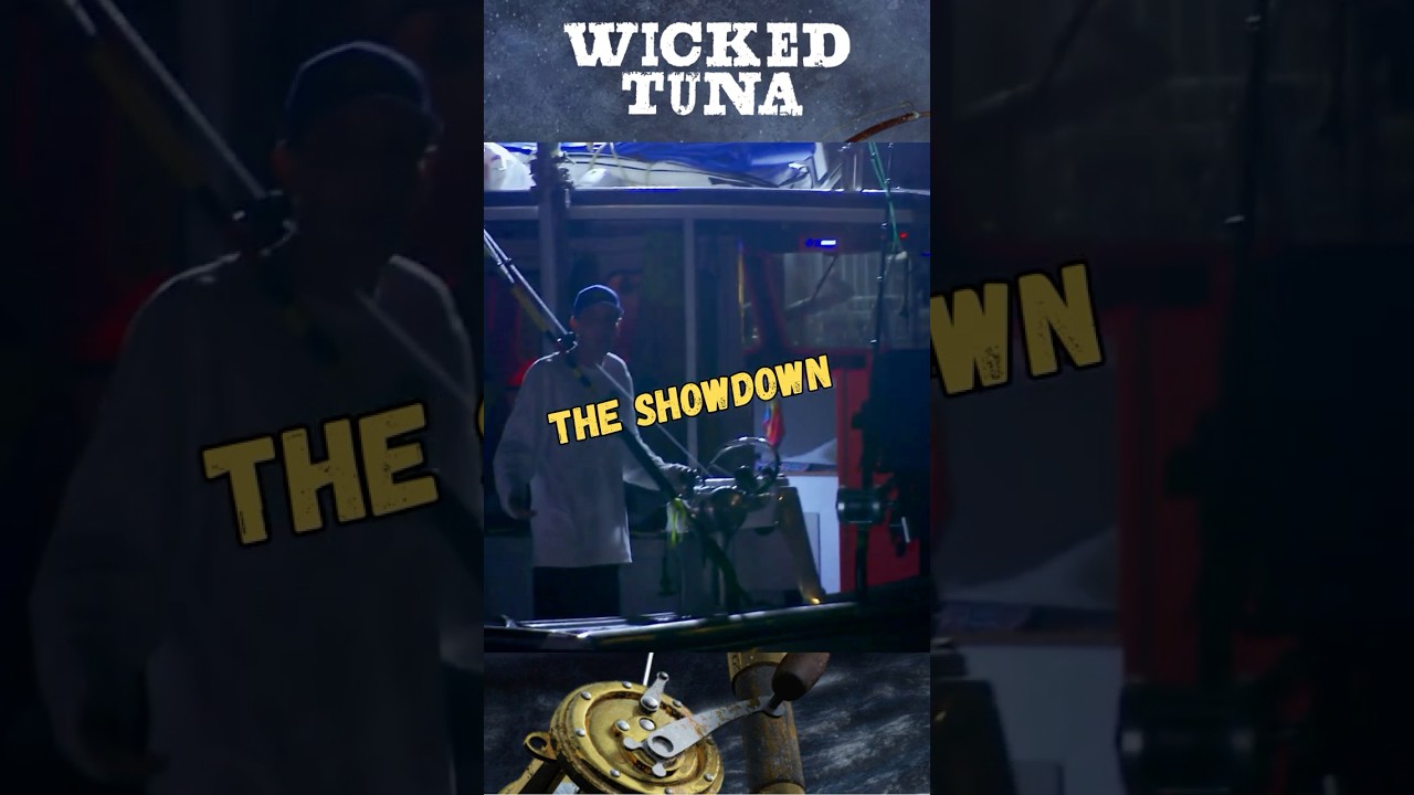 Captain's Showdown at the Docks- Wicked Tuna Outer Banks #shorts #wickedtuna #fishing #fishinglife
