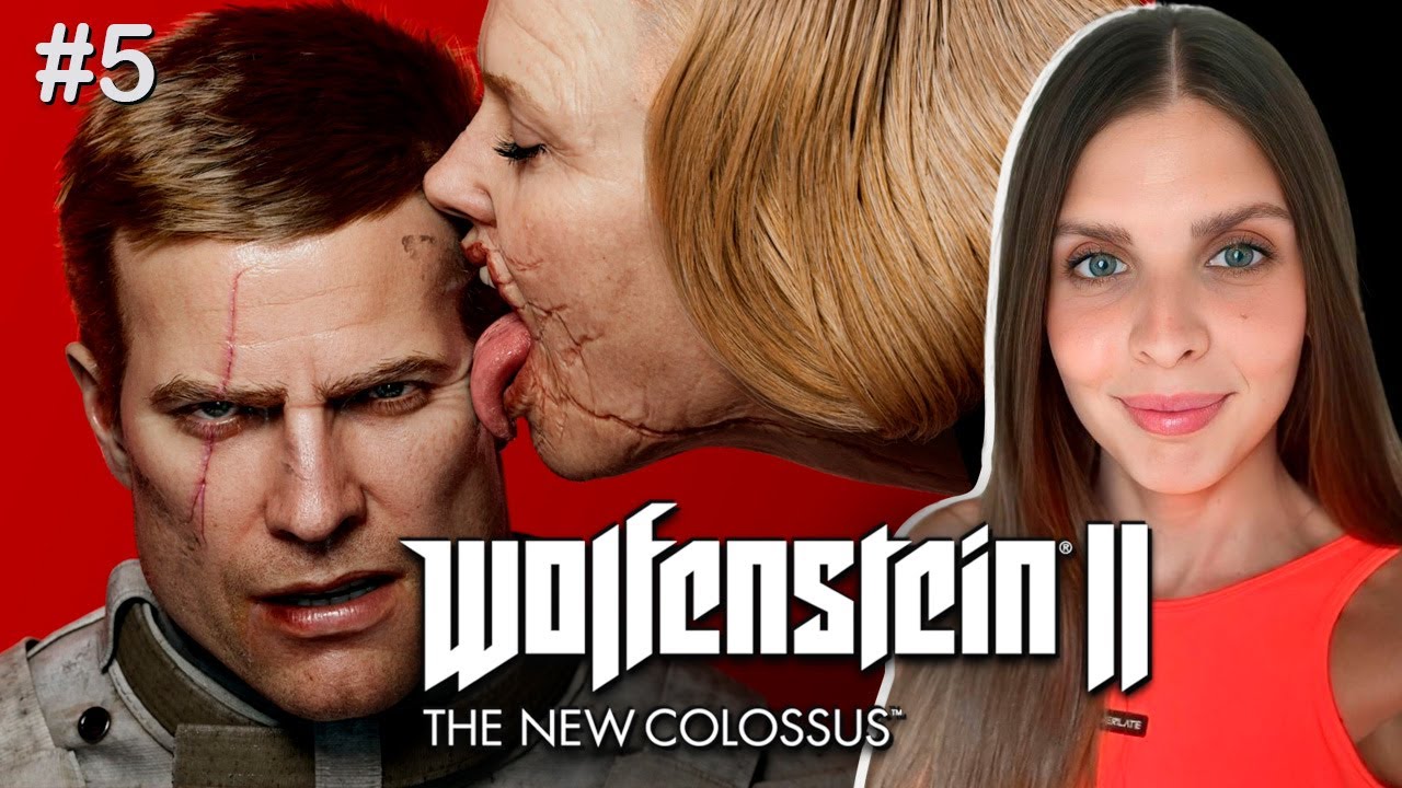 WOLFENSTEIN 2 THE NEW COLOSSUS Прохождение | WOLFENSTEIN 2 стрим PS5 | Часть 5