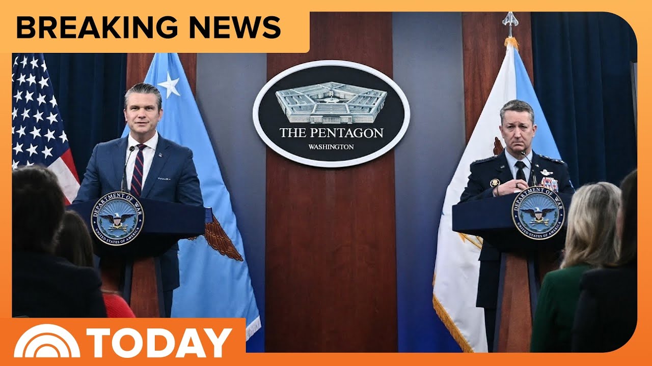 Watch: Pentagon's Full Briefing on Operation Epic Fury in Iran