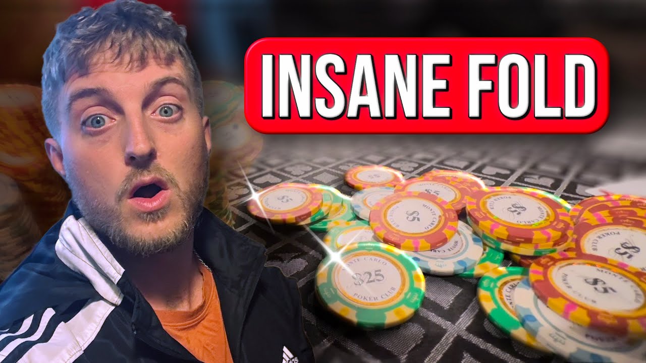 CRAZIEST FOLD IN POKER VLOG HISTORY?!  Splashy Home Game Poker Vlog Episode 11