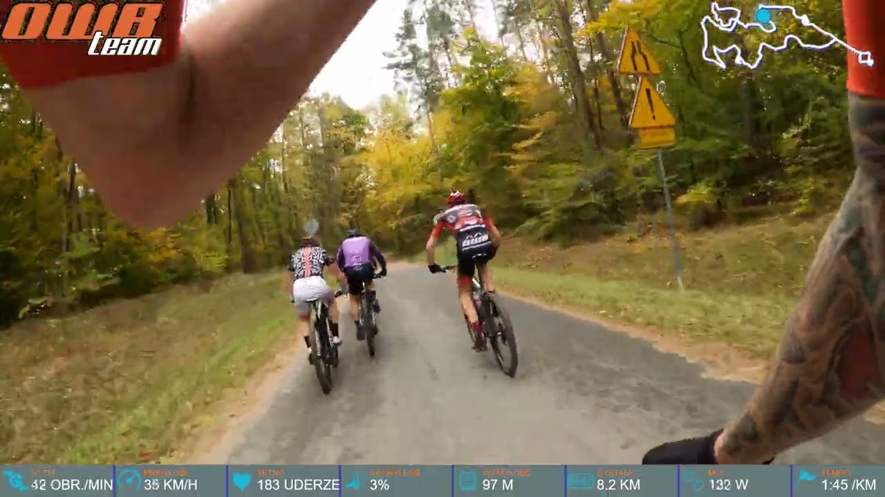 13 Og&oacute;lnopolski wyścig Susz MTB 2022 Mini cała trasa 6-Open