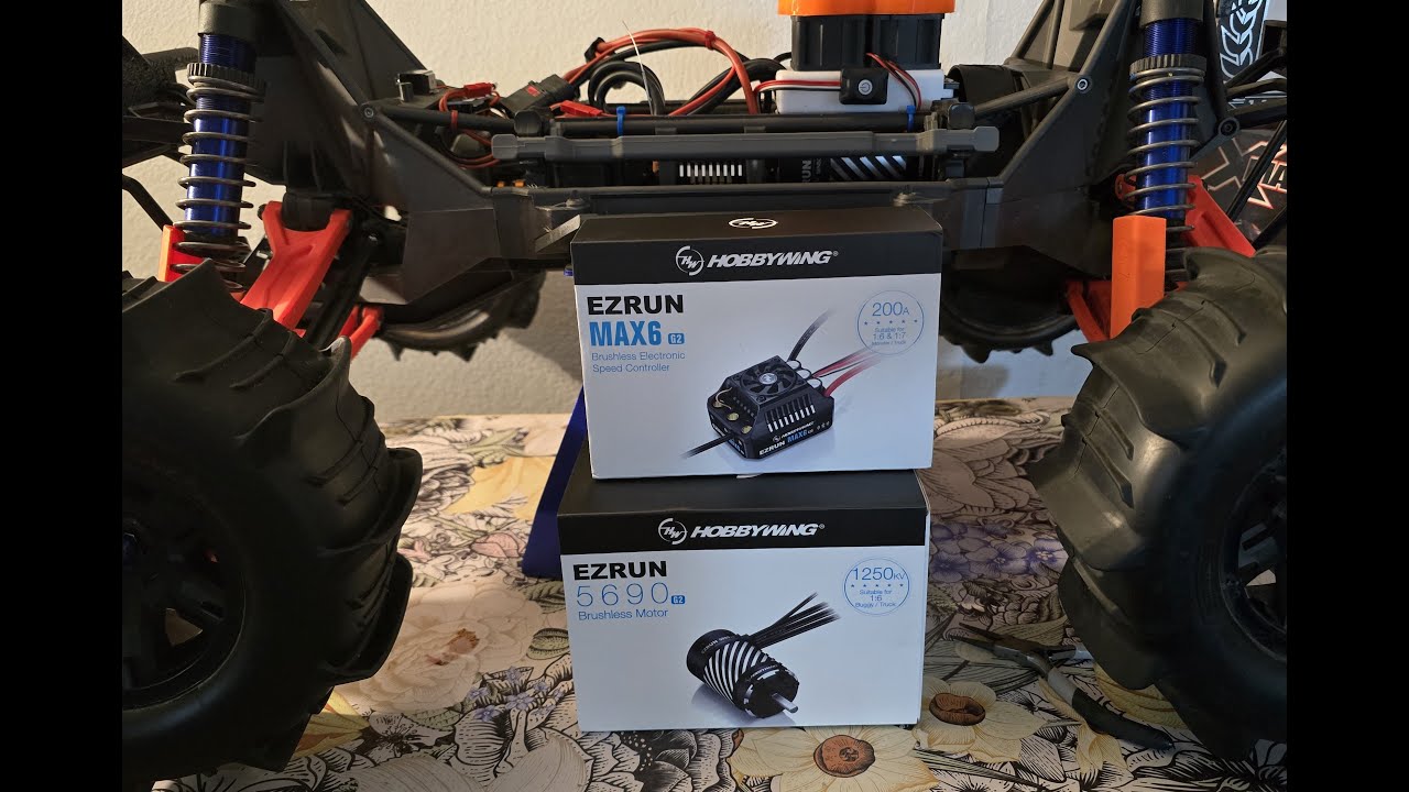 X-Maxx 8s Hobbywing max6 and 5690 1200kv
