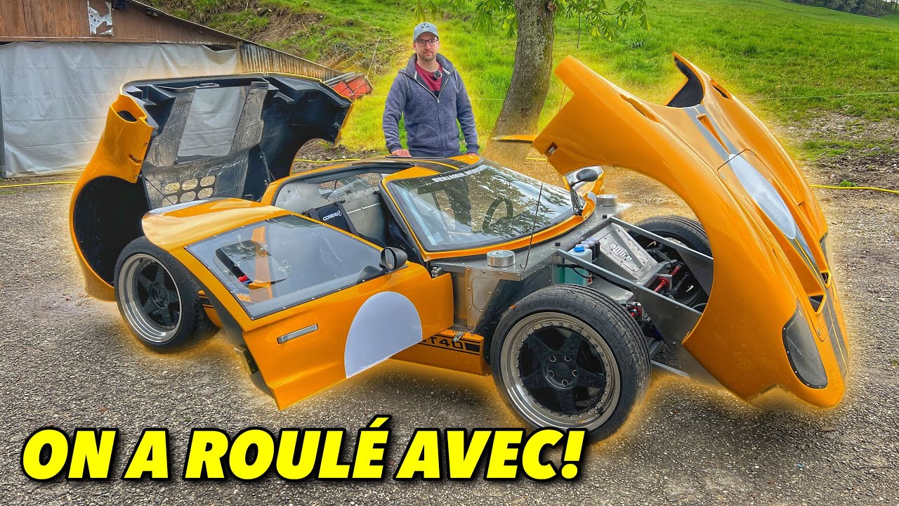 La GT40 de @Benjamin Workshop - Voiture de Youtubeur