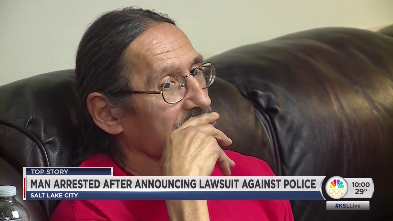 Man announces excessive force lawsuit against police, then gets arrested