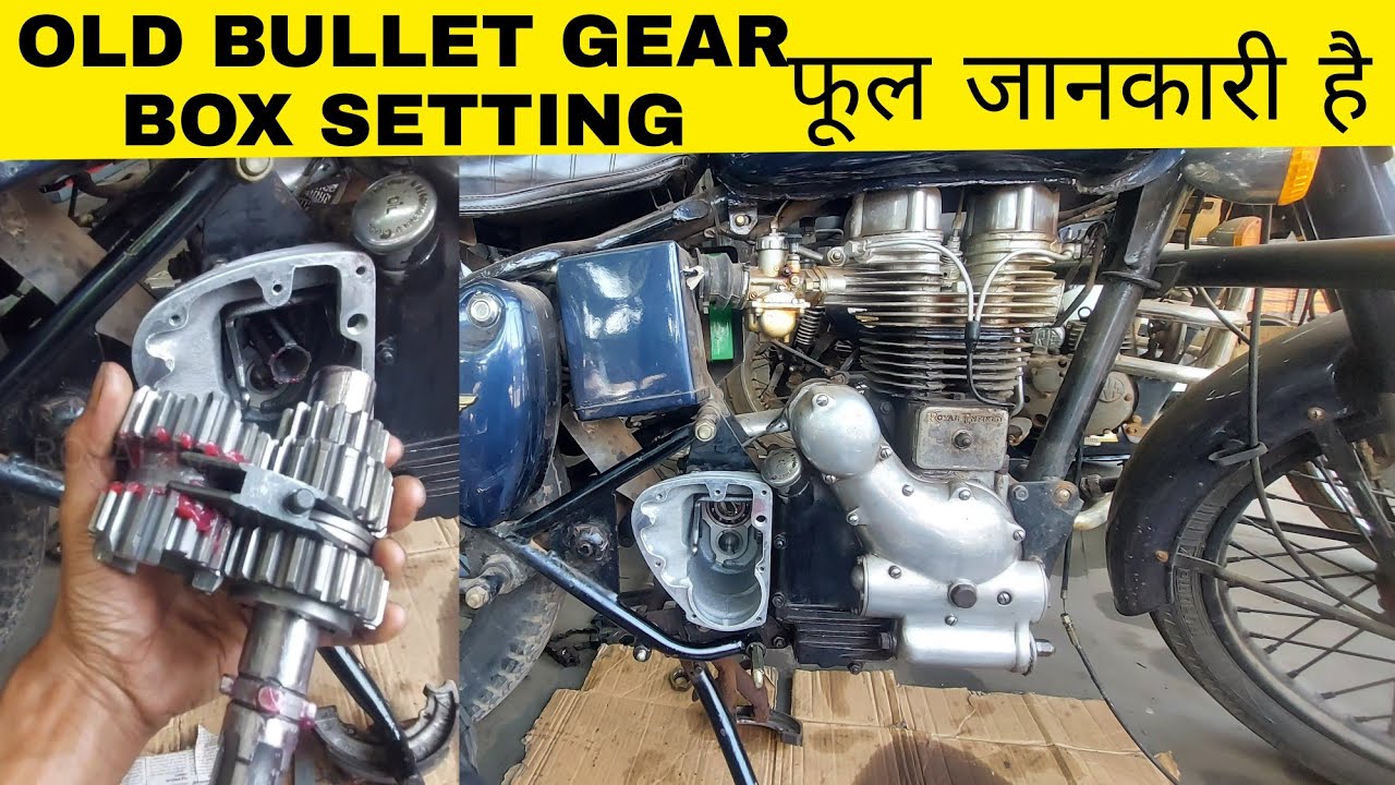 How to fix old bullet gearbox