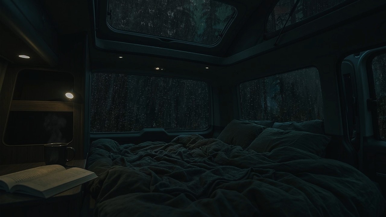 3 Hours⚡️ Sleep Instantly with Rain
