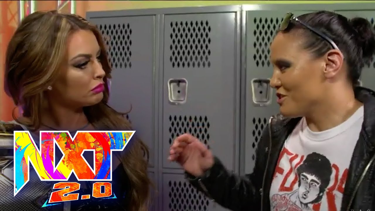 Шайна Баслер советует Мэнди Роуз победить на Worlds Collide: WWE NXT, 30 августа 2022 г.