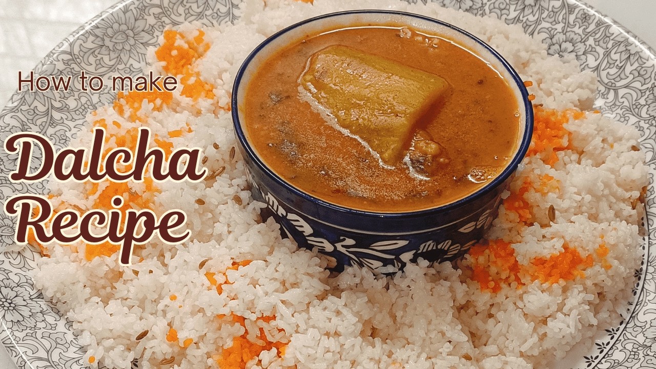 Easy Dalcha Recipe |आसान डालचा रेसिपी |Homemade Dalcha Recipe |घर का बना डालचा |