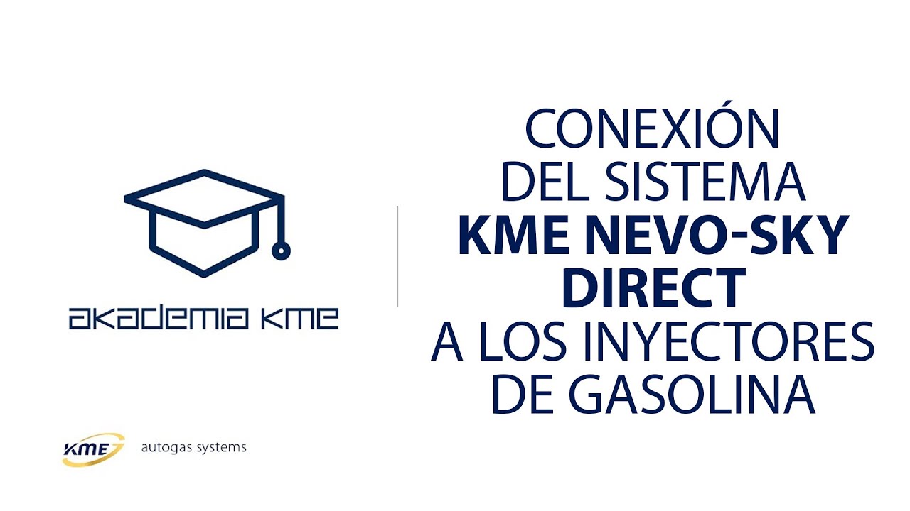 Conexi&oacute;n del sistema KME NEVO-SKY DIRECT a los inyectores de gasolina