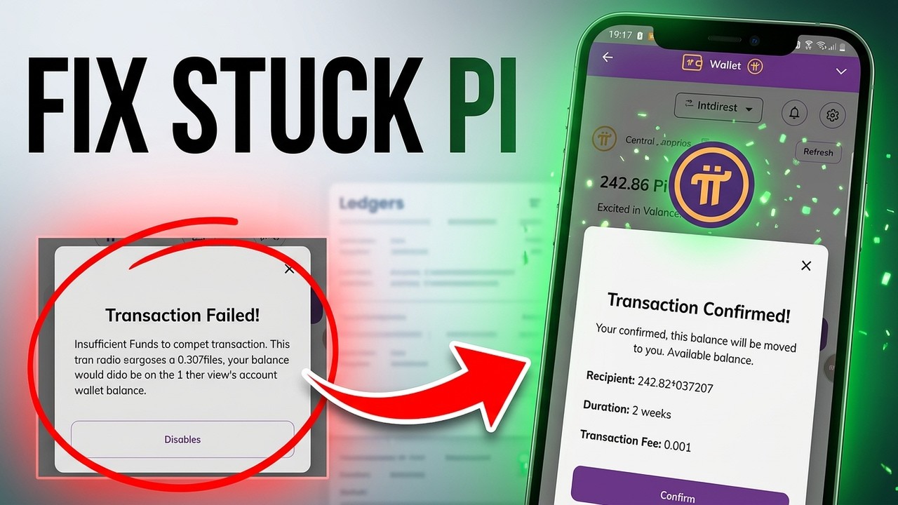 Stuck Pi Coins? Fix Insufficient Funds Error (0.01 Pi Fee Explained)