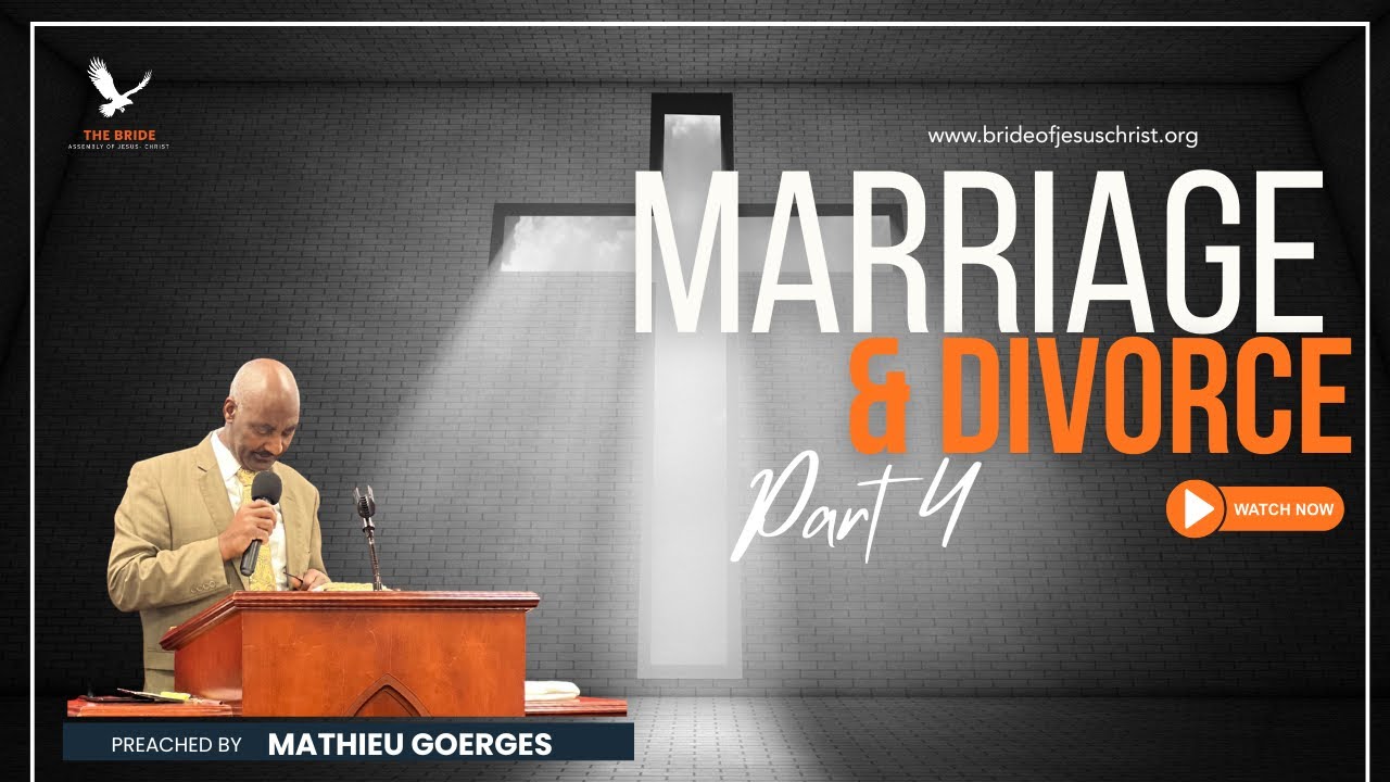 Marriage and Divorce pt.4 (Sunday Morning Service 01/18/2026)